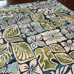 Tommy Bahama table cloth.